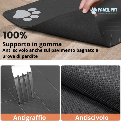 FamilPet® Tappetino per ciotola animali